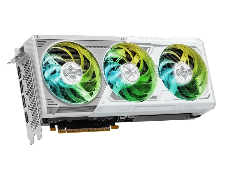 ASRock Intel Arc B580 Steel Legend OC 12GB GDDR6 Graphics Card - Image 4