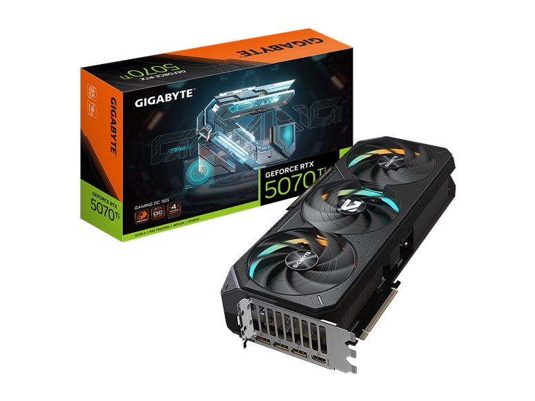 Gigabyte GeForce RTX 5070 Ti GAMING OC 16GB GDDR7 Graphics Card GV-N507TGAMING OC-16GD