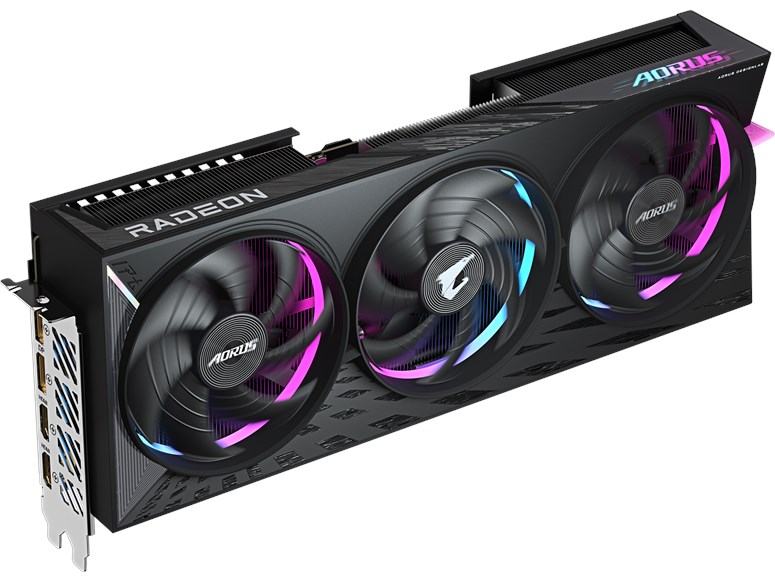 Gigabyte Radeon RX 9070 XT Aorus Elite OC 16GB GDDR6 Graphics Card GV-R9070XTAORUS E-16GD - Image 8